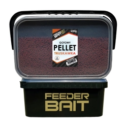 Feeder Bait Pellet Gotowy Truskawka 2mm